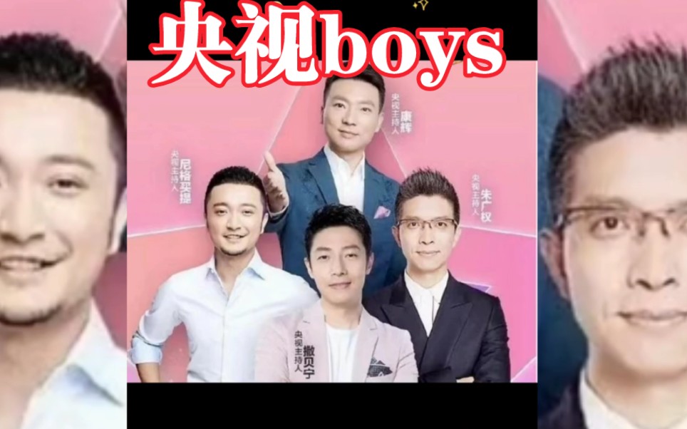 央视boys 央视boys互怼日常【朱广权【撒贝宁【康辉【尼格买提