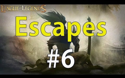 英雄联盟TOP5逃生集锦 EP.6 Top 5 Escapes  Episode 6 (League of Legen哔哩哔哩bilibili