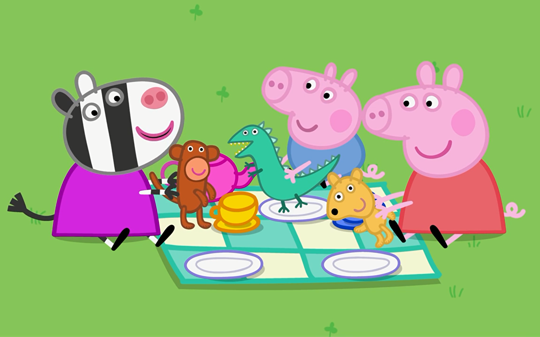s2 episode 8 teddys day out 看佩奇 学英语