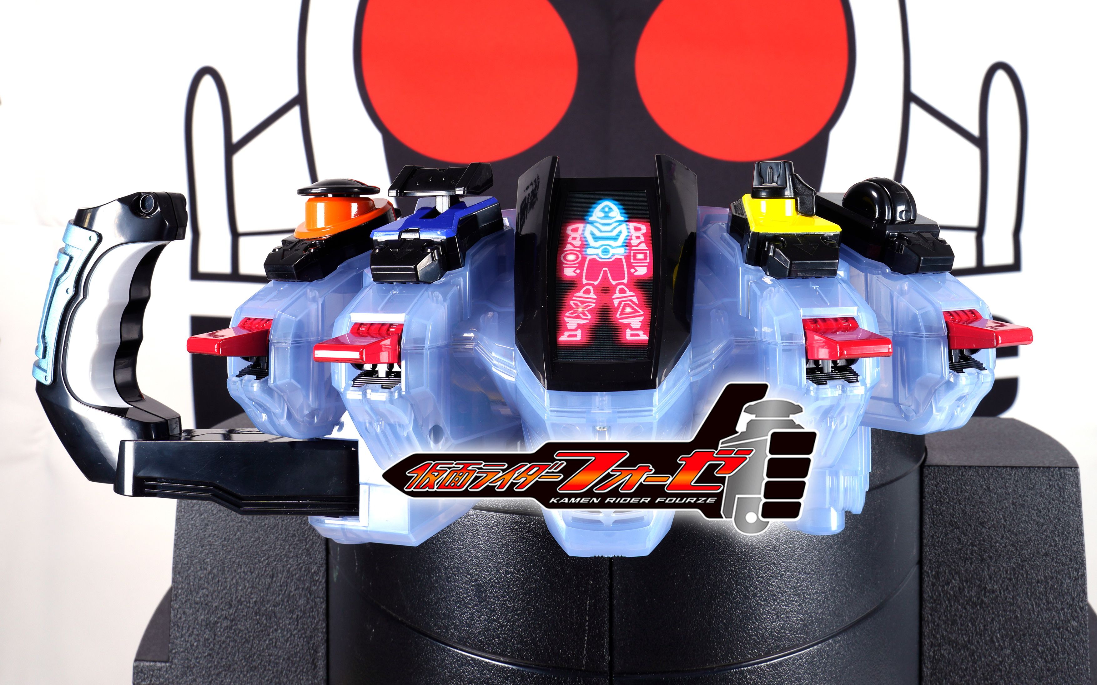 【全展示】传奇变身腰带系列 假面骑士卌骑 fourze驱动器 ○×△□ 4k