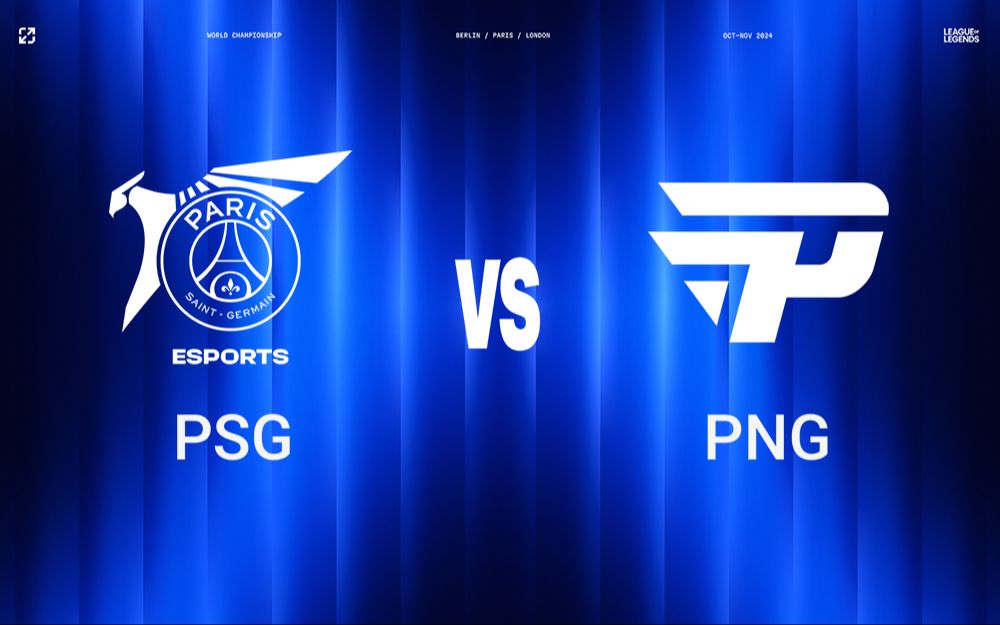 【2024全球总决赛】9月25日 PSG vs PNG英雄联盟