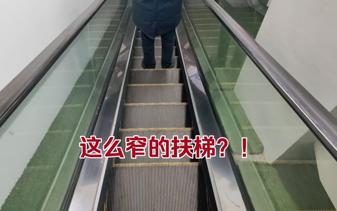 【水】发明这么窄的扶梯的人真是个天才!