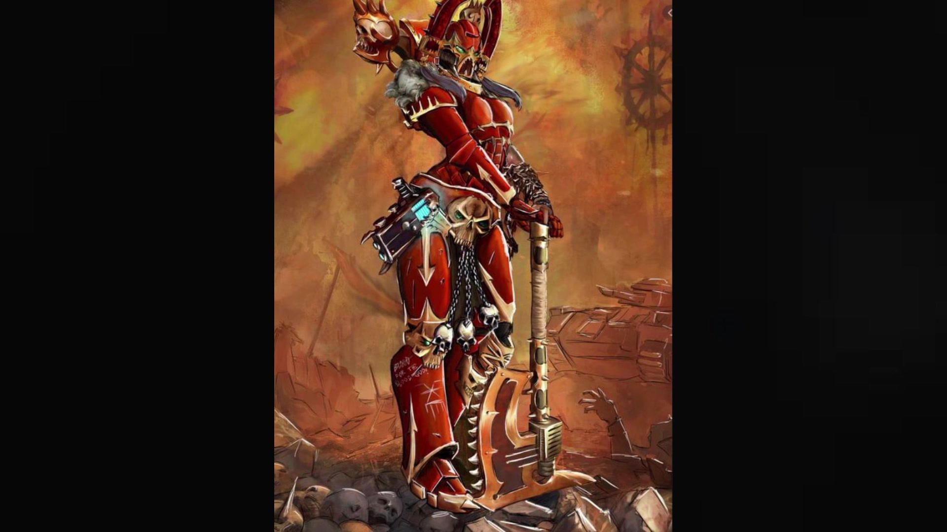 【战锤40k】《泰拉日报》绘画素材收集:恐虐