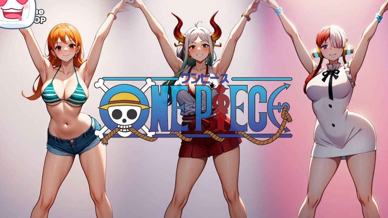 [图]海贼王少女后宫集体舞蹈~One Piece Girls