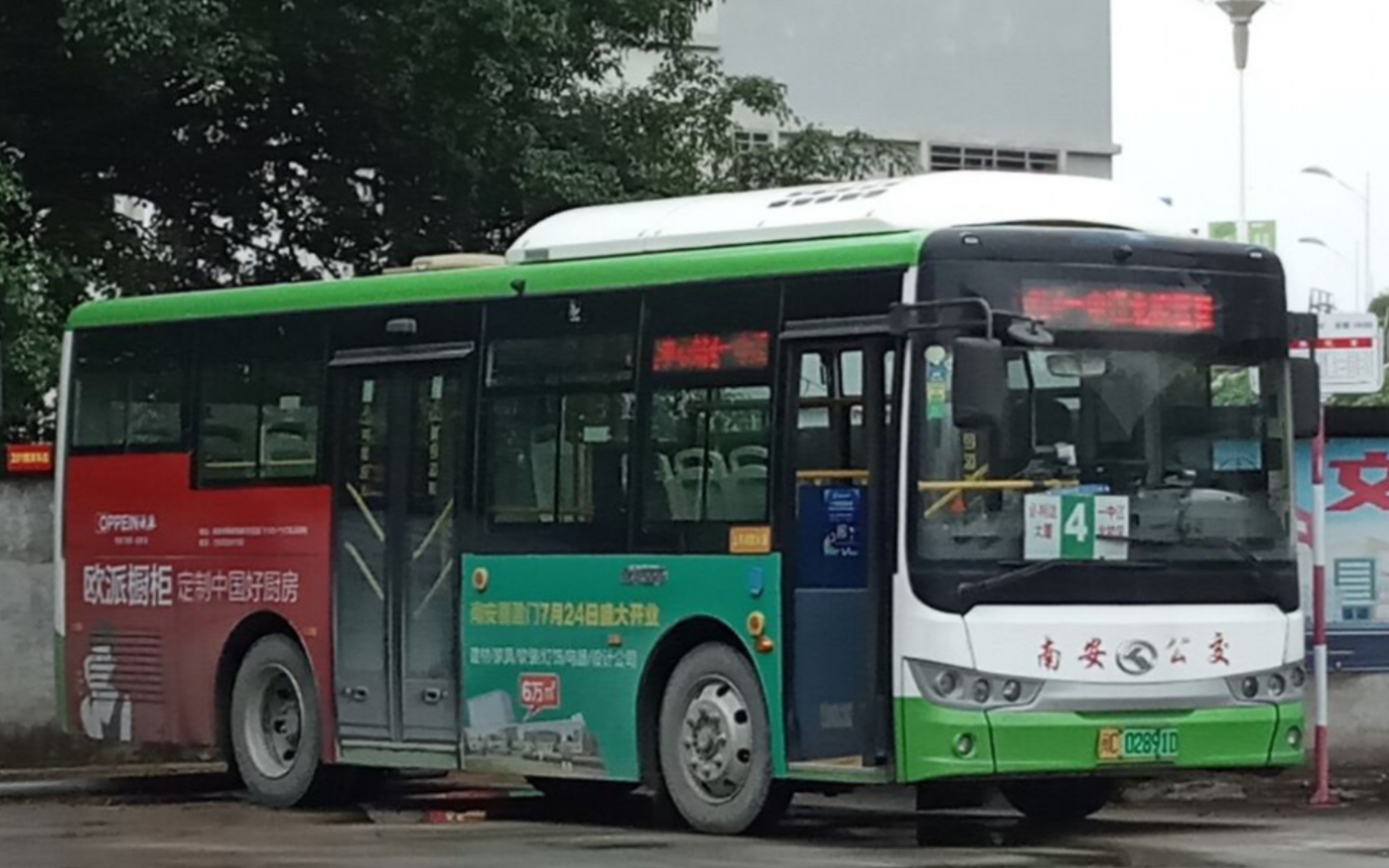 pov12南安公交4路一中江北校区南安客运中心站pov前方展望