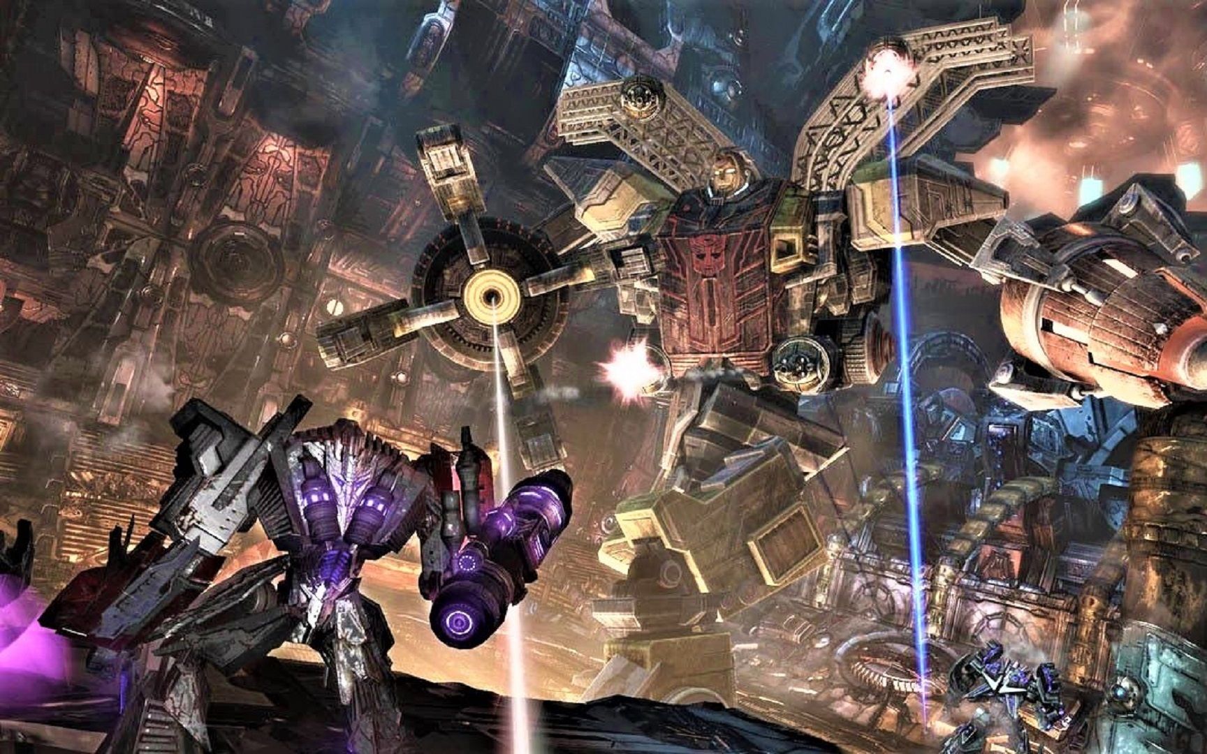 《变形金刚赛博坦之战》第五章终极守护者(霸天虎大结局)_实况解说