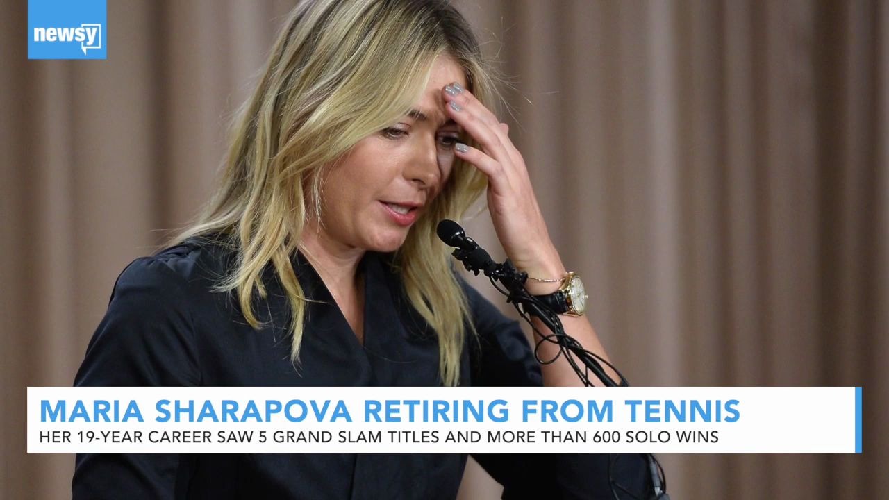 俄罗斯网球名将莎拉波娃宣布退役 Maria Sharapova retiring from tennis哔哩哔哩bilibili