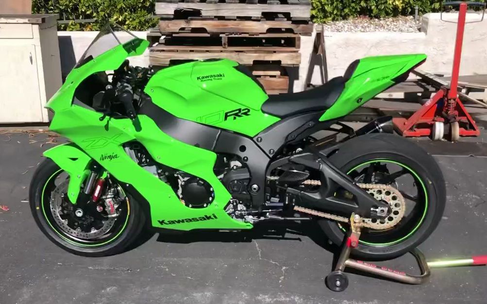 川崎2021 zx10rr 实拍_哔哩哔哩 (゜-゜)つロ 干杯~-bilibili