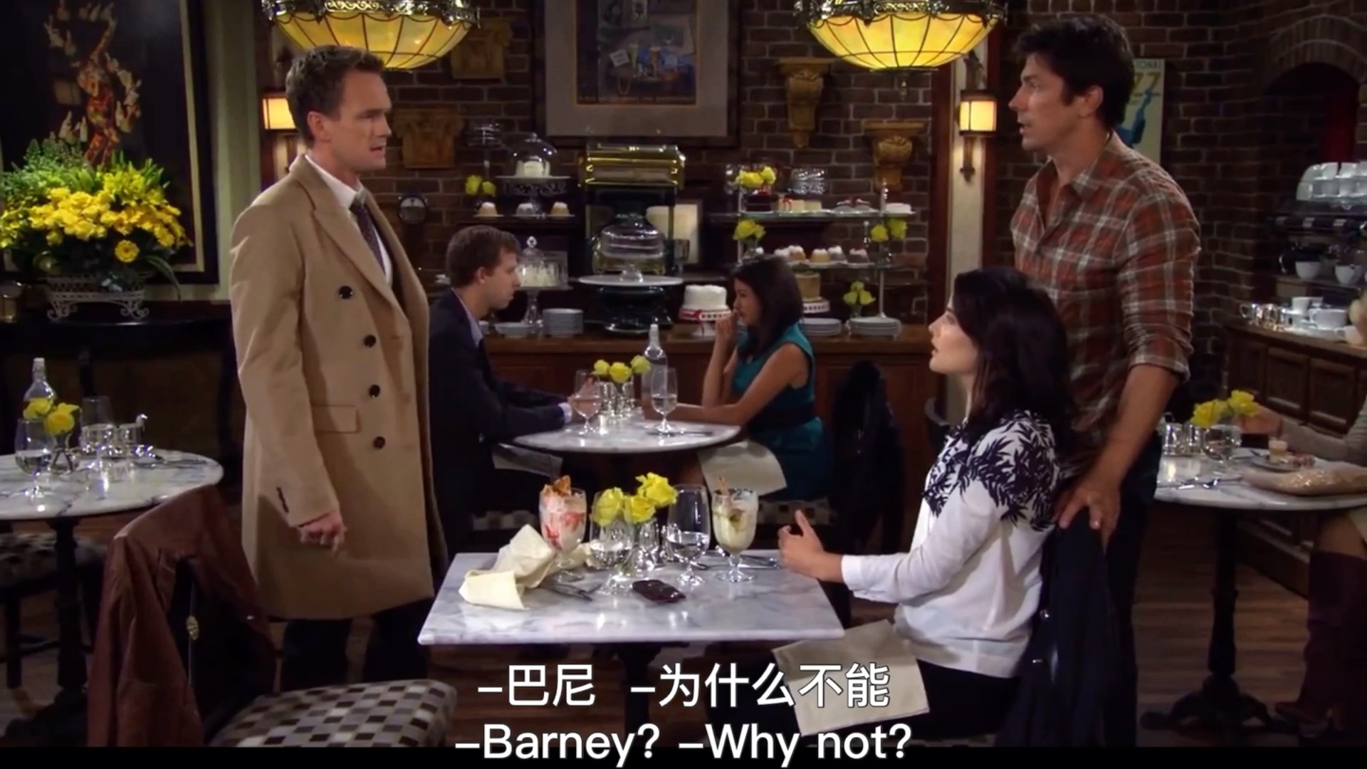 Barney终于忍不住了!!!Robin和Nike分手片段.转自老爸老妈浪漫史S08E06哔哩哔哩bilibili