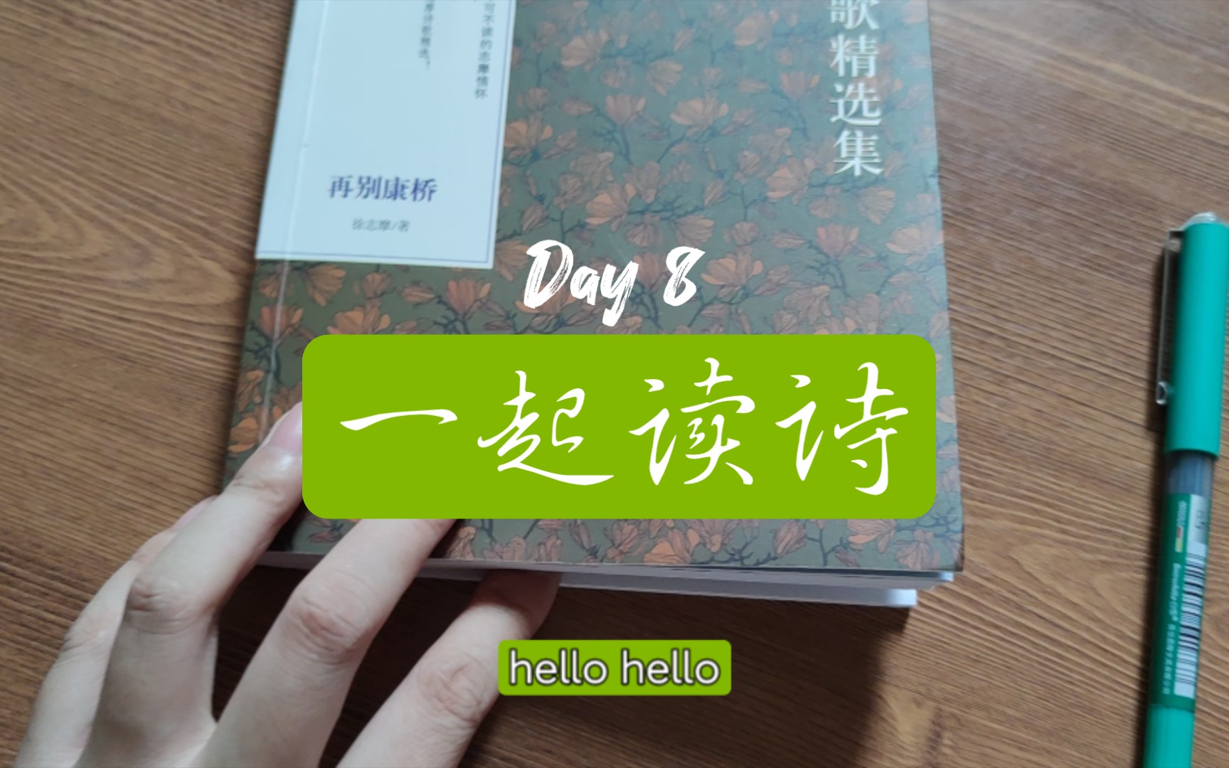 Day 8 读诗 徐志摩《秋虫》哔哩哔哩bilibili