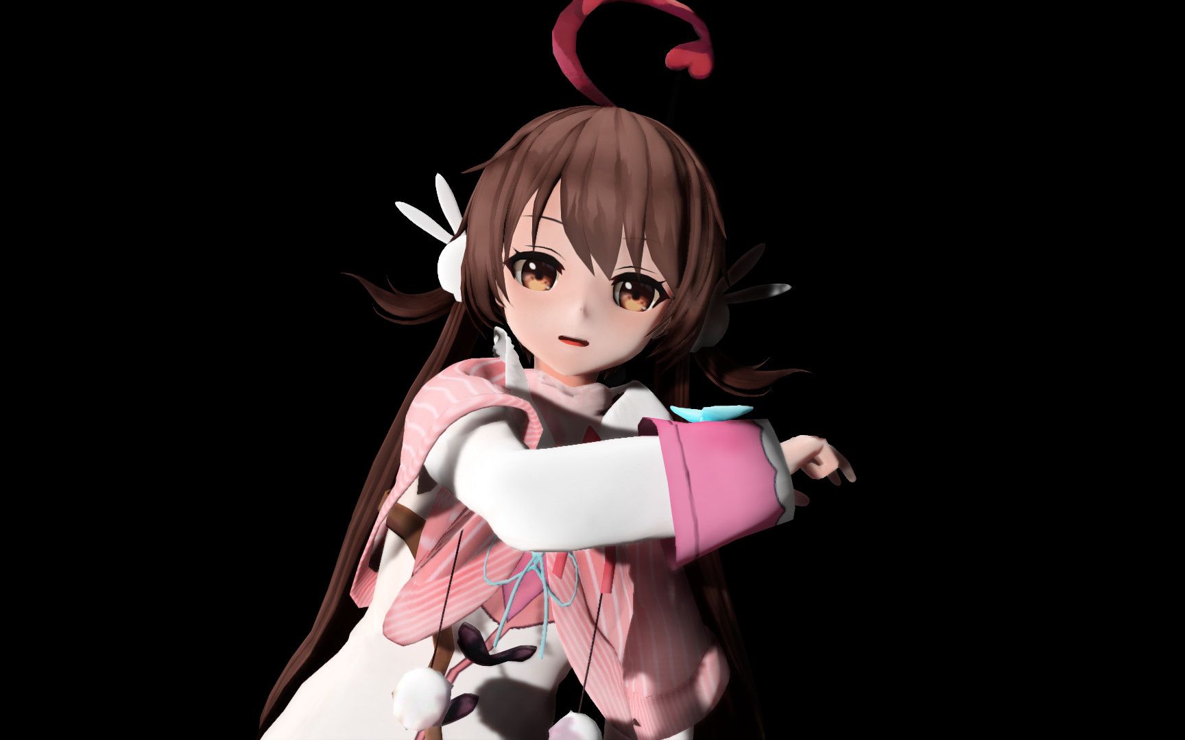 新科娘,舞蹈下山兰若