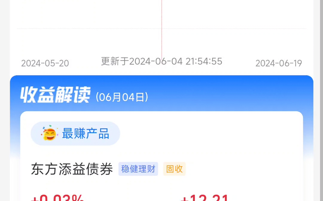 今日收益13,入手一只短债基金,虽然标着A,但是可以7天赎回哔哩哔哩bilibili