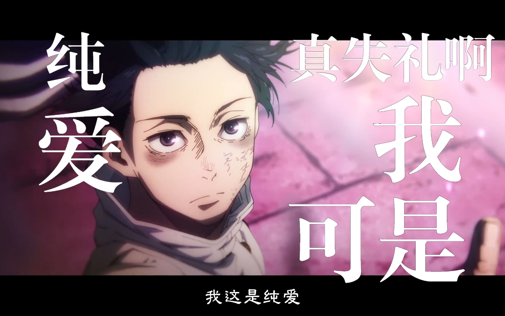 "真失礼啊,我可是最强的纯爱战士"
