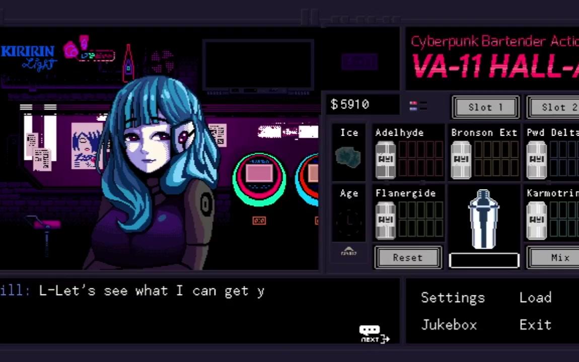 [图]【VA-11 HALL-A 赛博朋克酒保行动】【填词翻唱】 Your Love is a Drug!