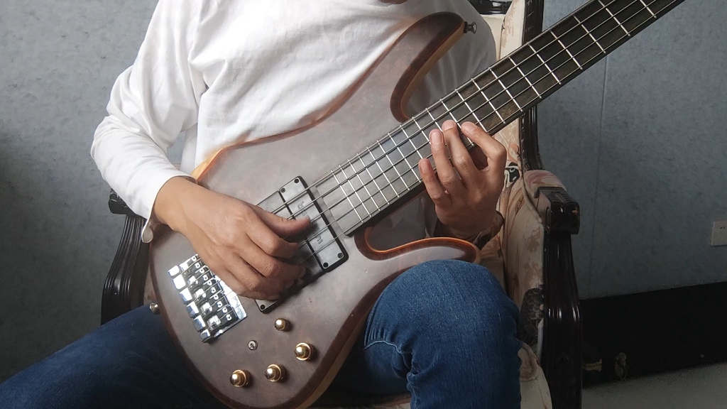 《一生所爱》 贝斯 bass 指弹