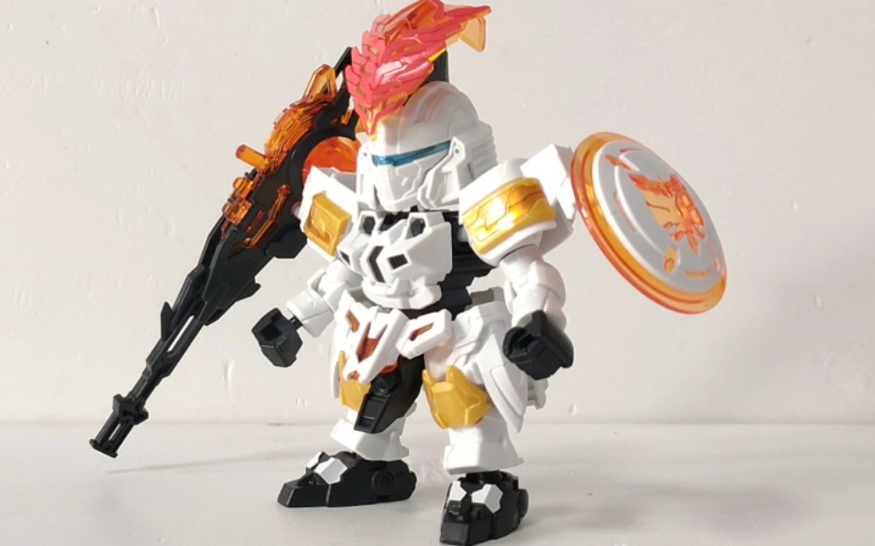 三国创杰传系列质量的提升——万代夏侯渊托鲁基斯i模玩分享_哔哩哔哩