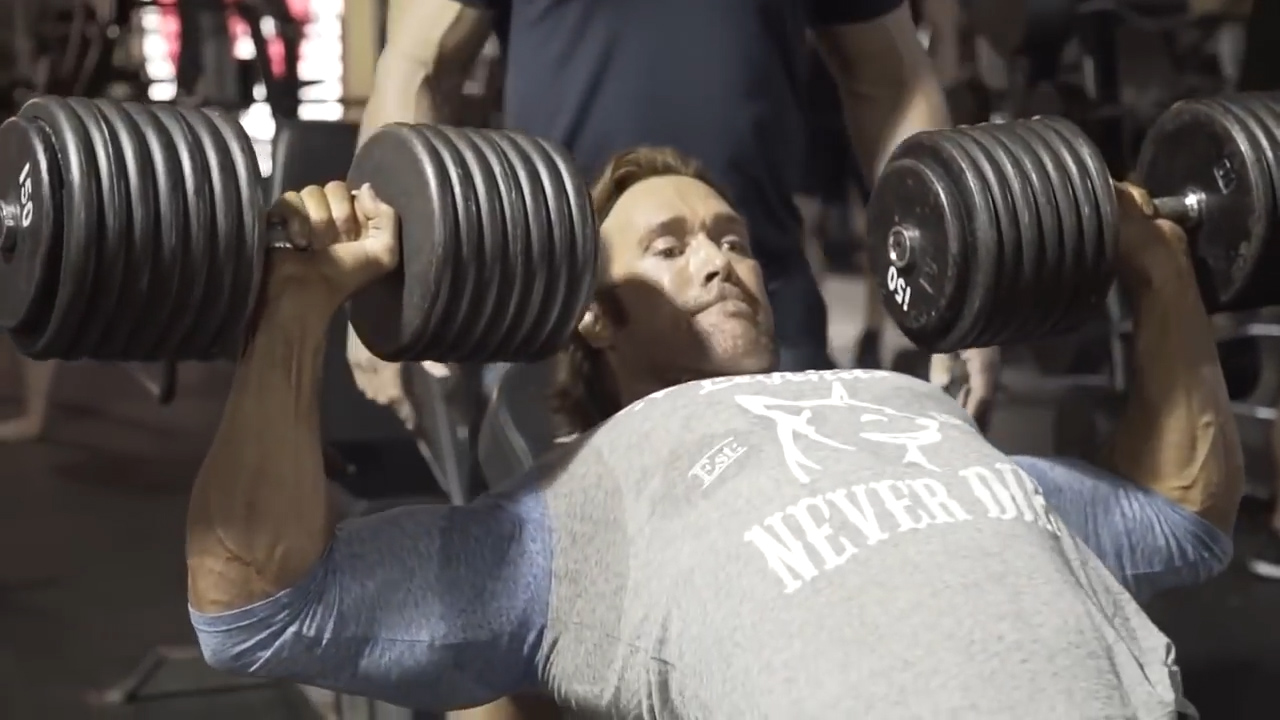 【mike ohearn】大力王【胸肌训练】帅_哔哩哔哩 (゜-゜)つロ 干杯