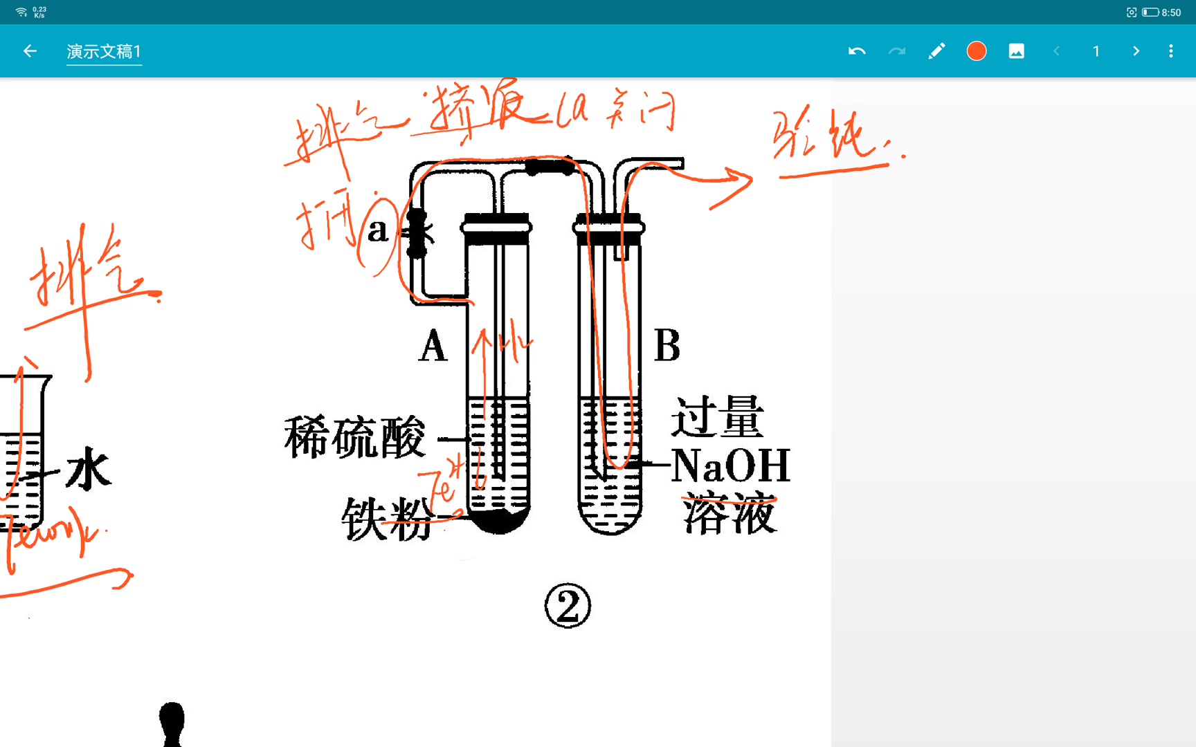 氢氧化亚铁的制备(自用)