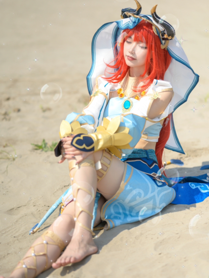 【cos正片】原神 妮露「就让我为神明献上花神之舞吧」!