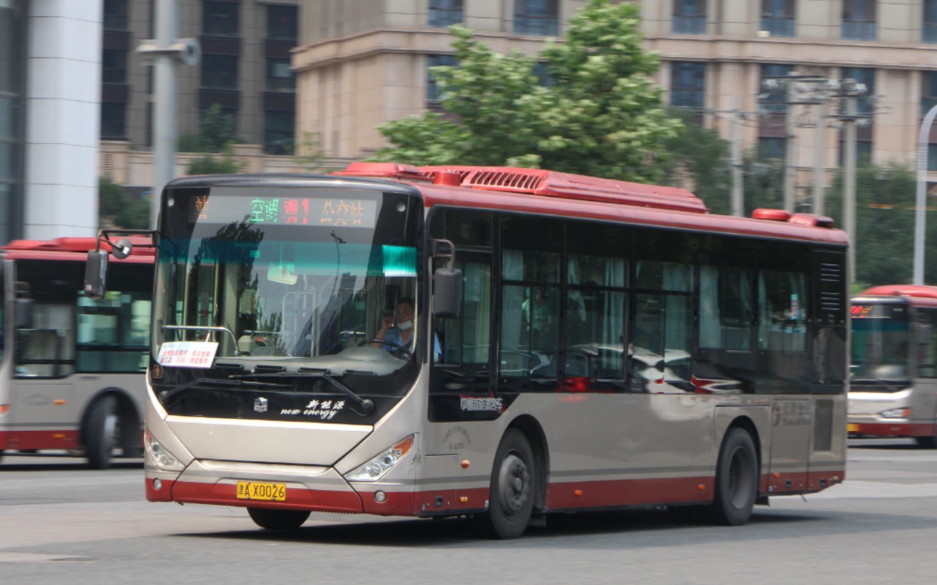 天津公交观光1路lck6105chev运行视频