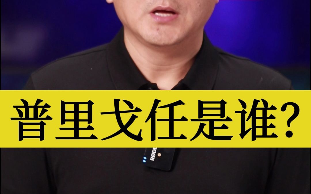 普里戈任是谁?哔哩哔哩bilibili