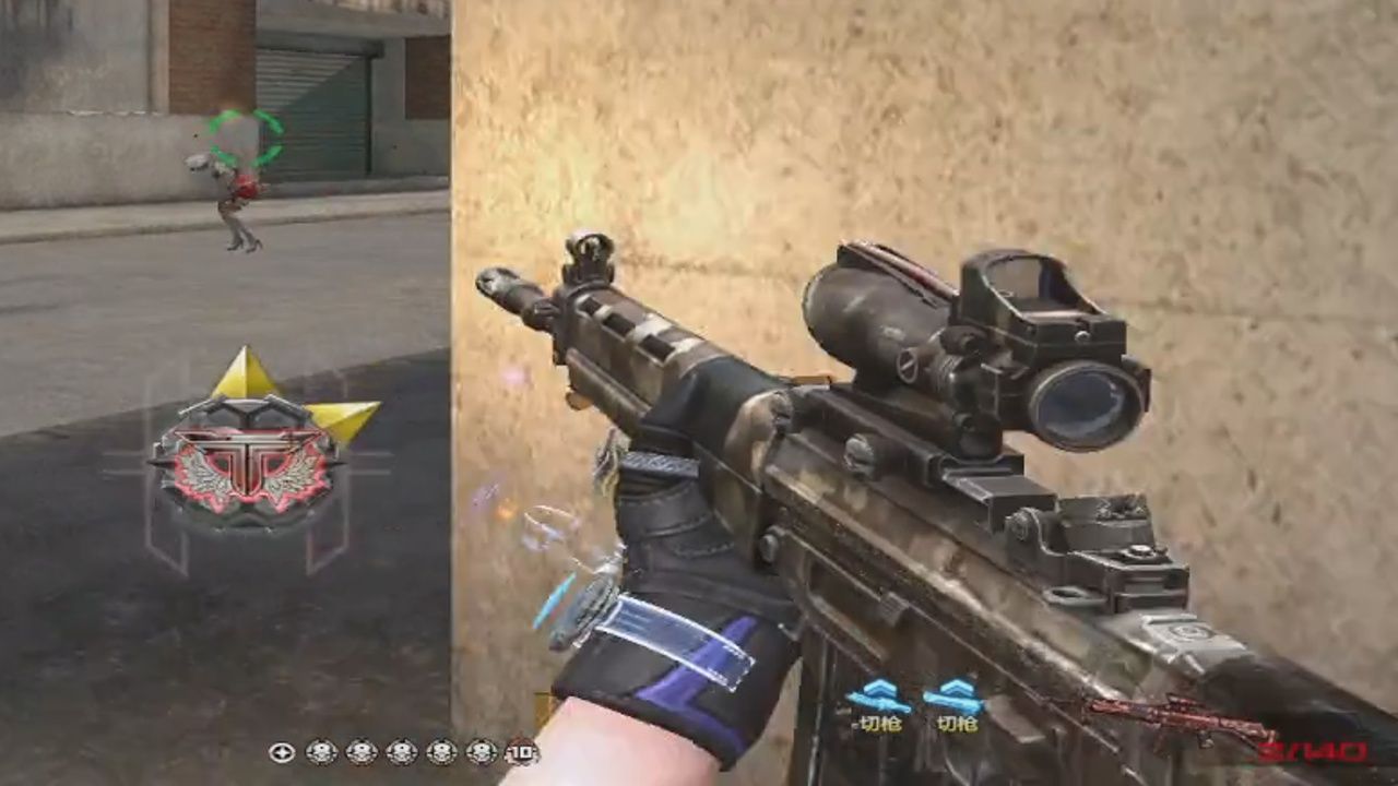 逆战战地sg551风霜老兵