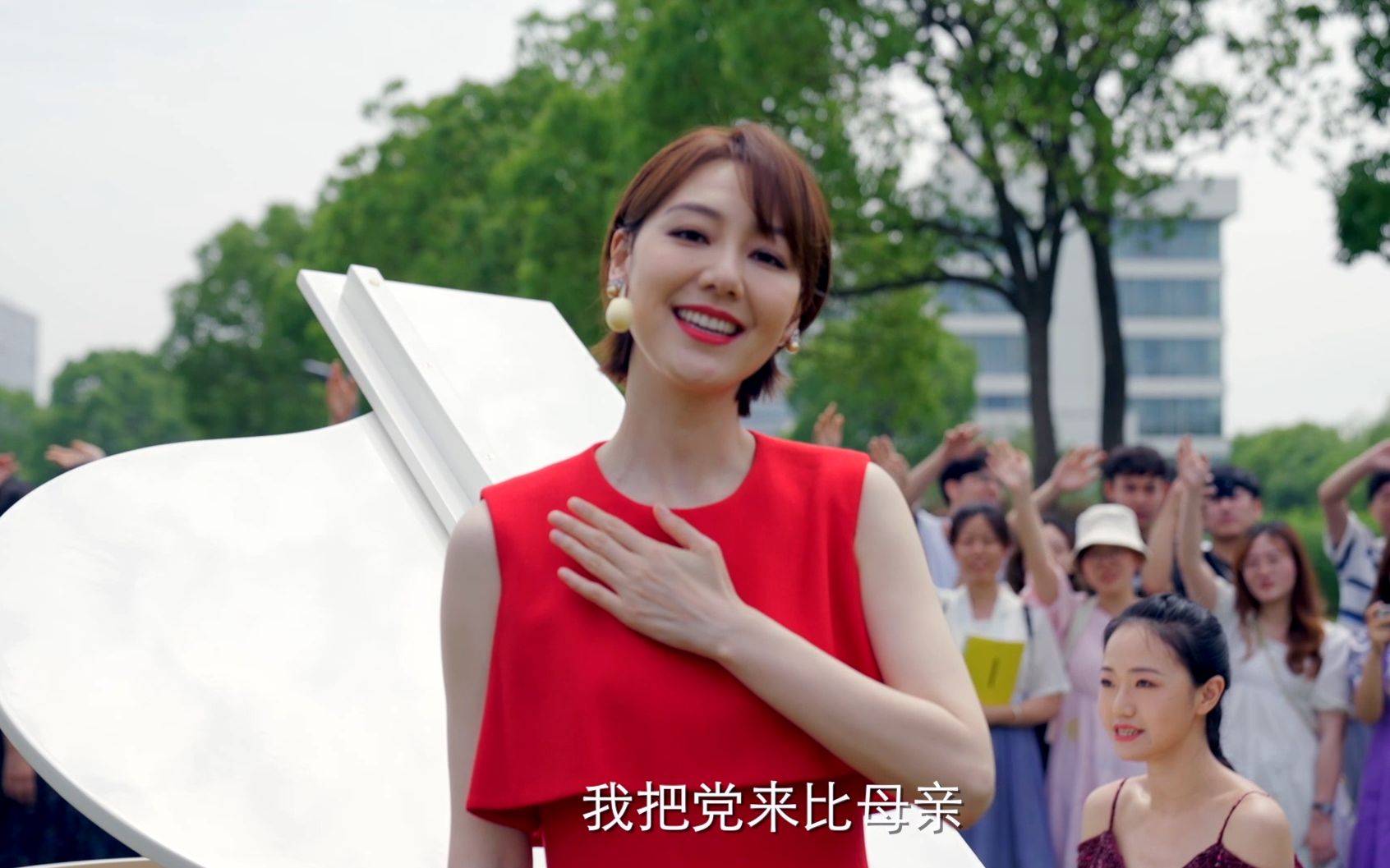 妈妈我出息啦出现在央视快闪唱支山歌给党听上海篇是个什么样的感觉