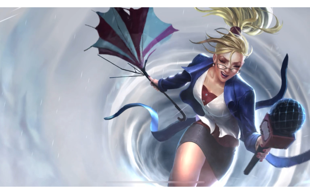 英雄联盟手游迦娜女主播皮肤预览