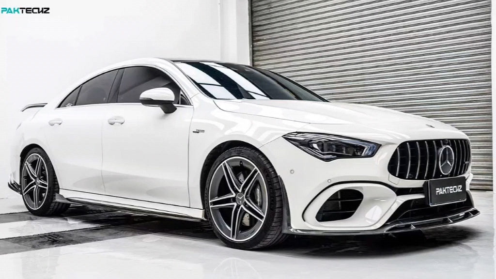 paktechz奔驰cla级(w118) paktechz干碳套件产品清单:机盖,前唇,踩构