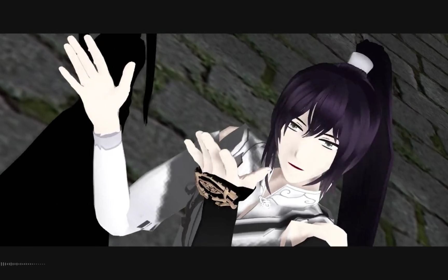 【梦间集mmd】齐眉棍||衣装改变(模型测试)#梦间集剑舞笙歌