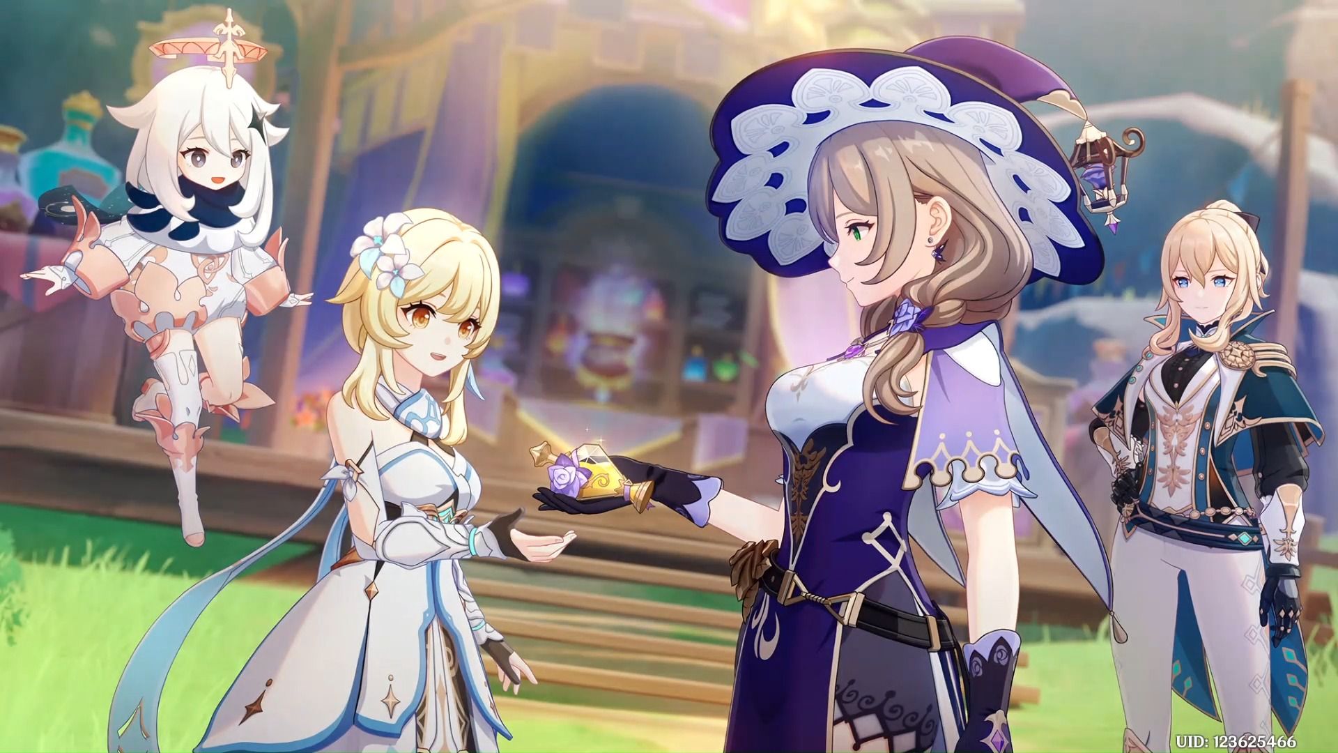 经营结束后与琴和丽莎对话