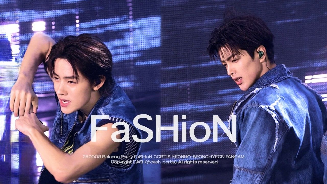 【4K】发布派对 FaSHioN CORTIS 严成玹/安乾镐 SEONGHYEON & KEONHO FANCAM 250908 @Dash ...