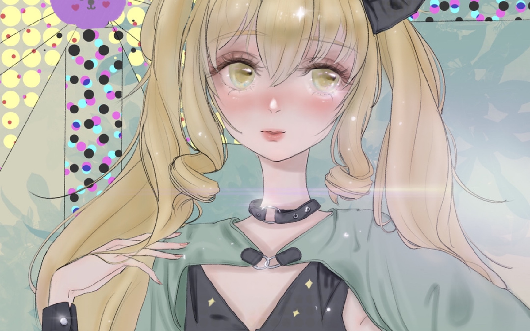 活动作品赛璐璐风超详细绘画过程看孩子求求了