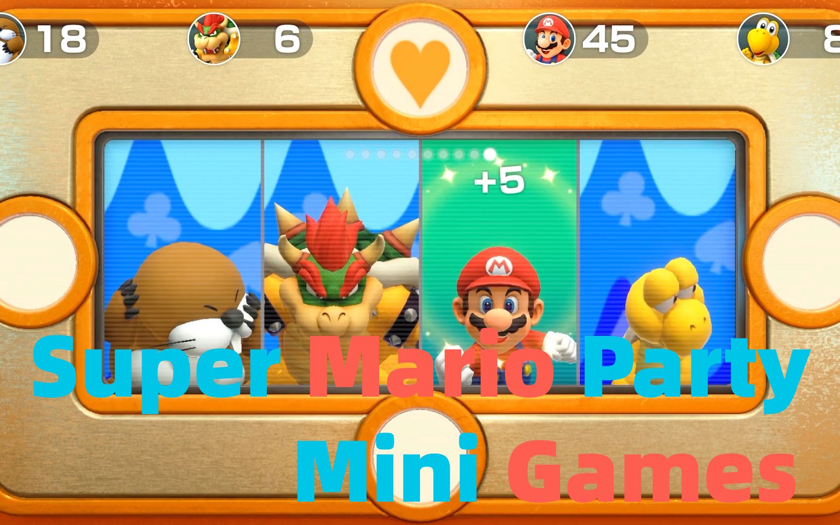 超级马里奥派对 迷你游戏 任天堂 switch主机游戏 look for love