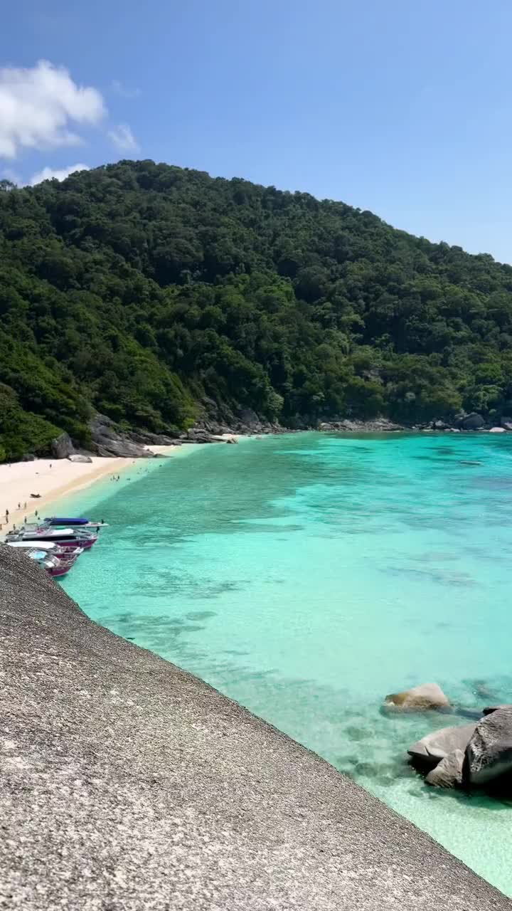 蓝色治愈系 斯米兰岛