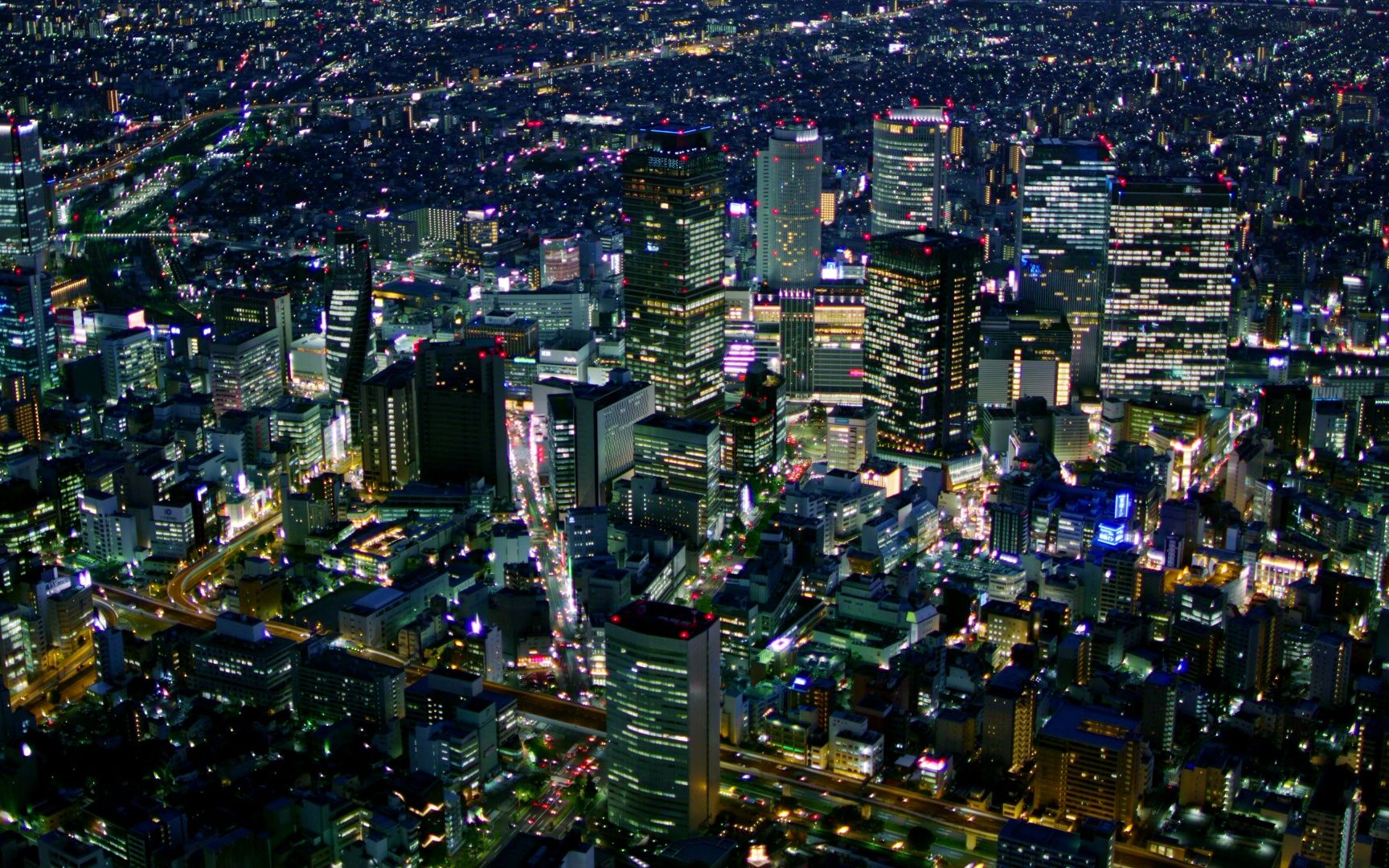 8k 名古屋 夜景 放松 解压