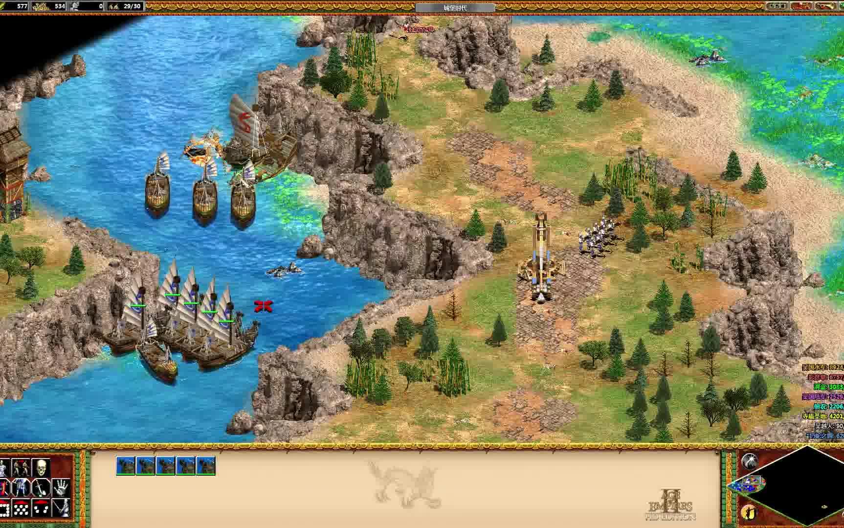 [图]帝国时代2 HD（Age of Empires II HD） 失落帝国战役集锦：狼江山之战（公元919年）