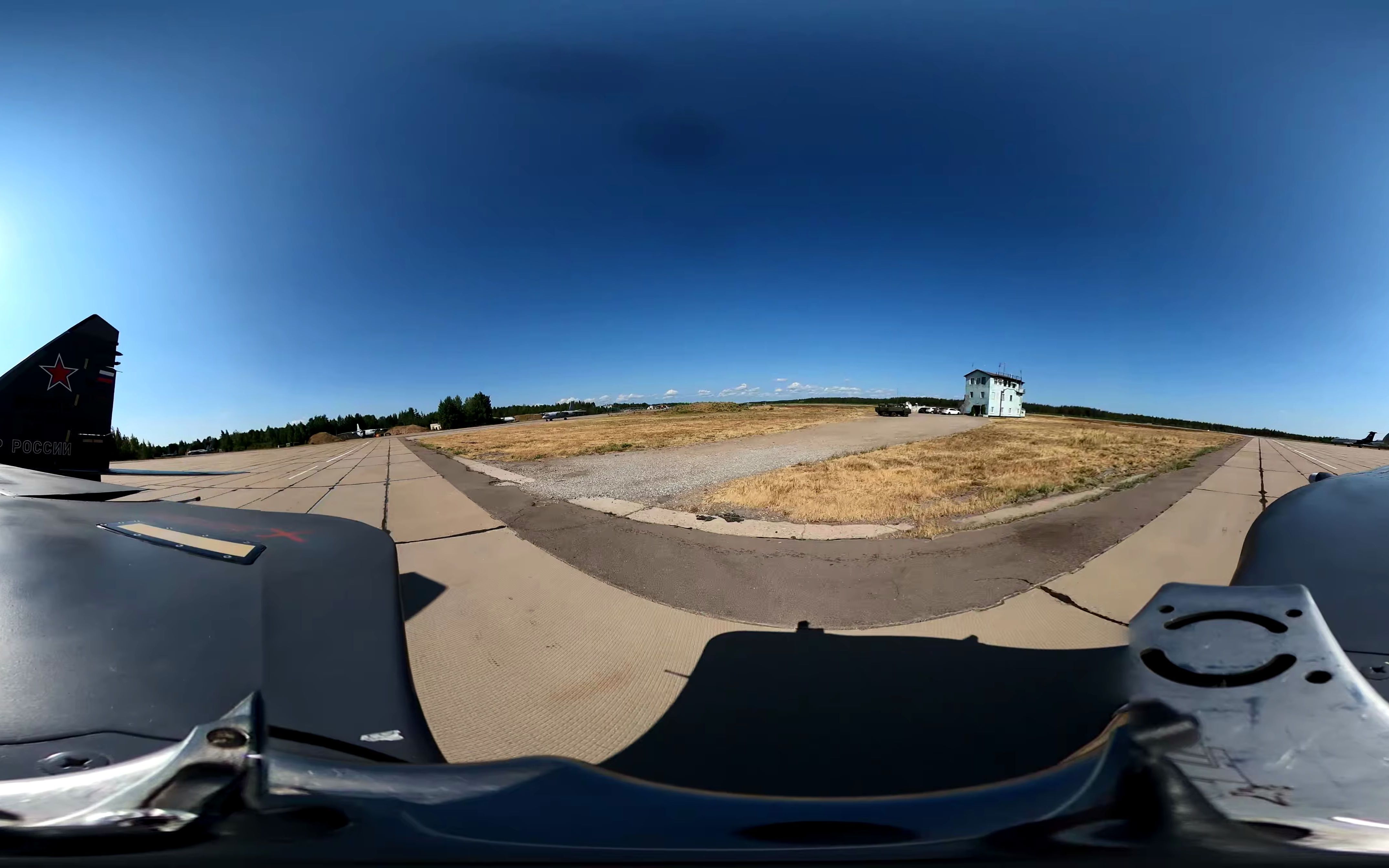 俄罗斯海军航空兵米格-29К机翼360度vr视角