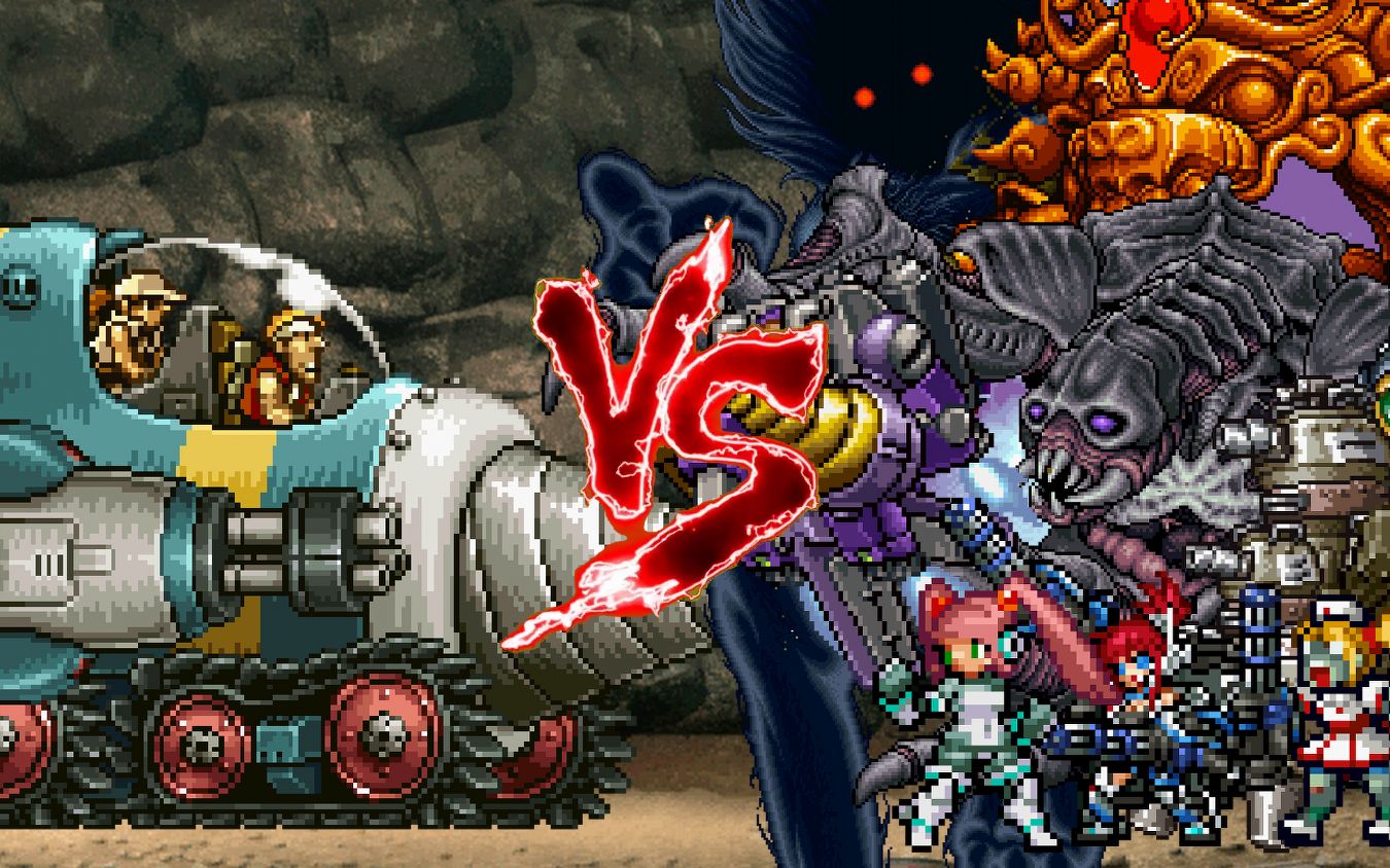 合金弹头进攻巨型钻头战车vsboss单位youtubecombandentcygames