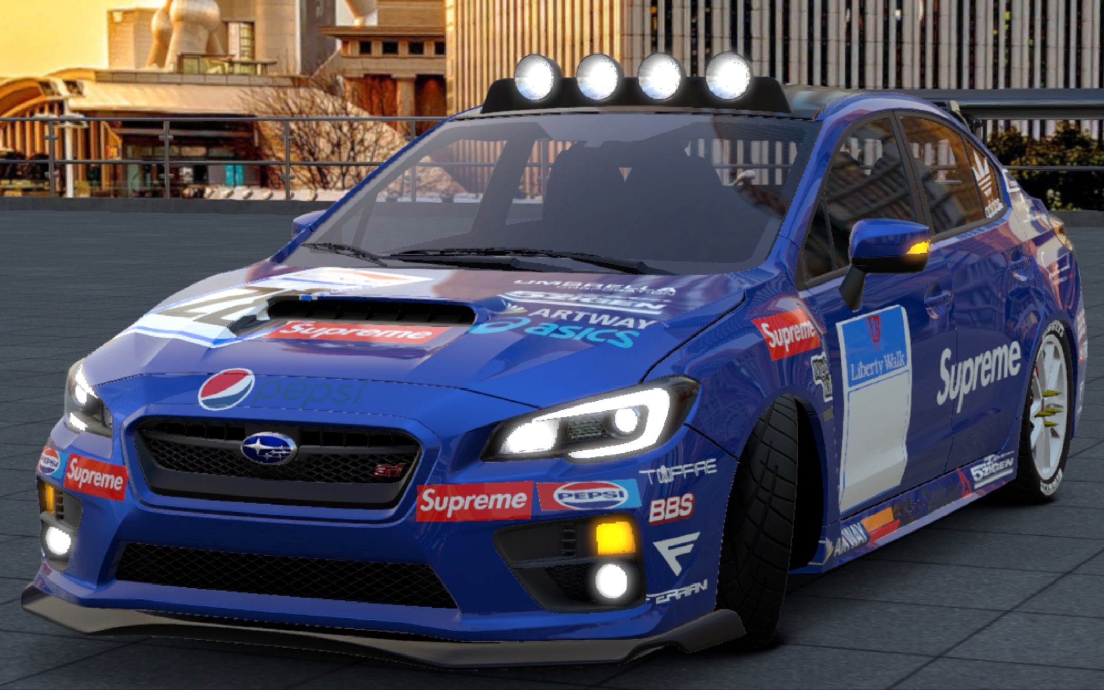 【俊橘666 car   hdr版】 《car  》 斯巴鲁wrx sti拉力赛版#19(2kp60