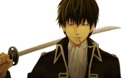 银魂土方十四郎抽烟makemoretime黑白剪辑略鬼畜