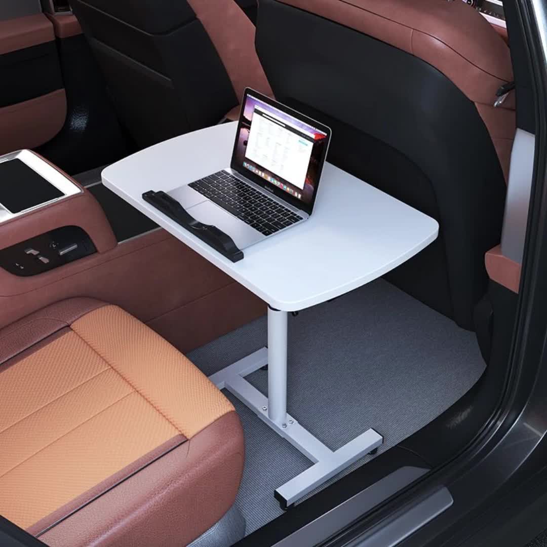 汽车餐桌车载小桌板车内学习桌车载折叠桌便携式电脑桌桌子可折叠8301