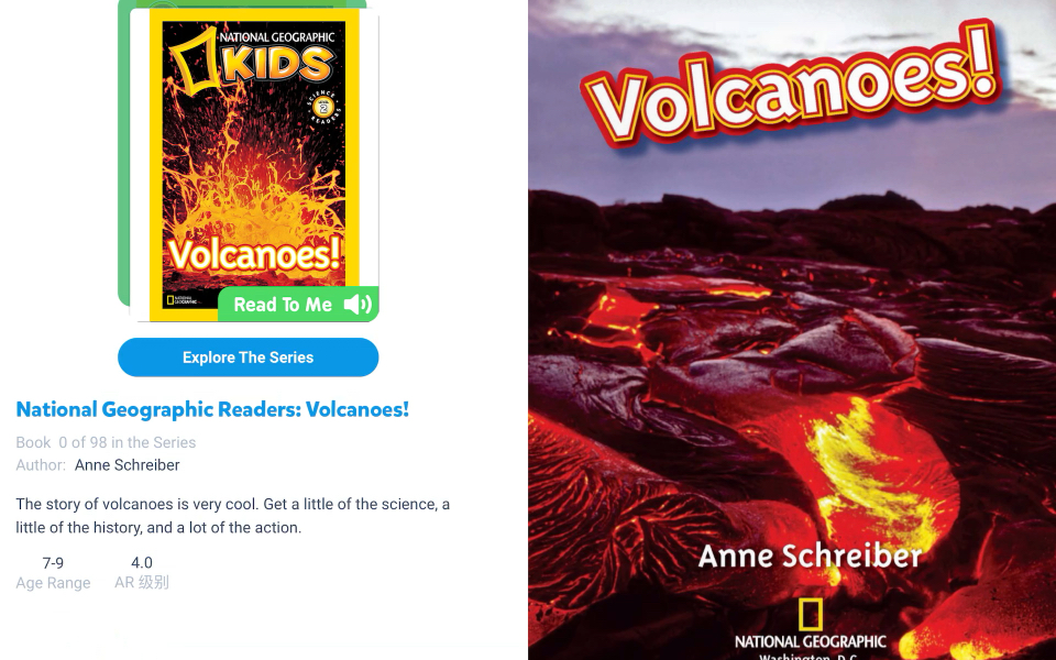 [图]Miss Bean loves Science: National Geographic Readers: Volcanoes!