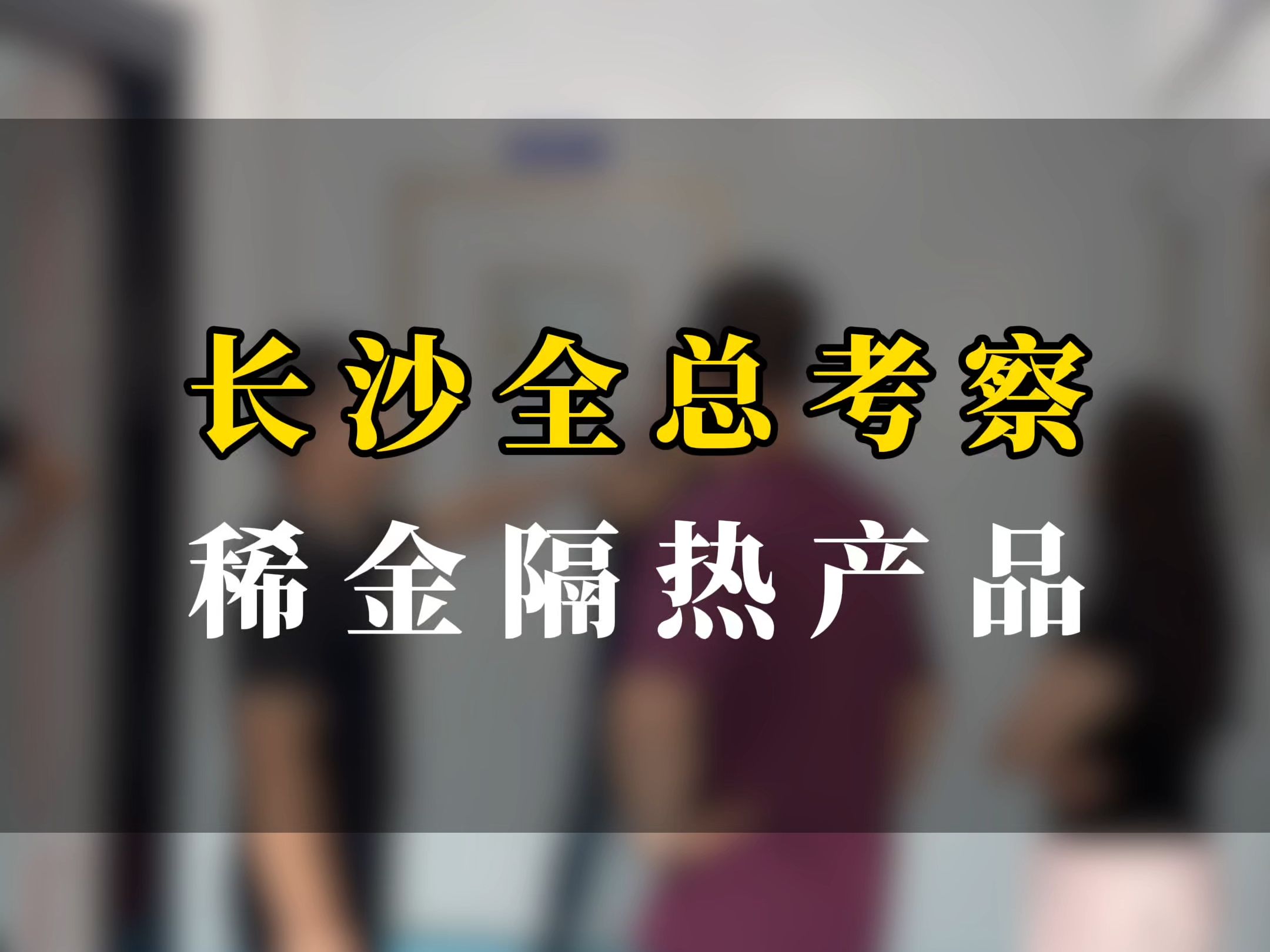 湖南长沙全总考察善纳稀金隔热系列产品,玻璃节能改造势在必行哔哩哔哩bilibili