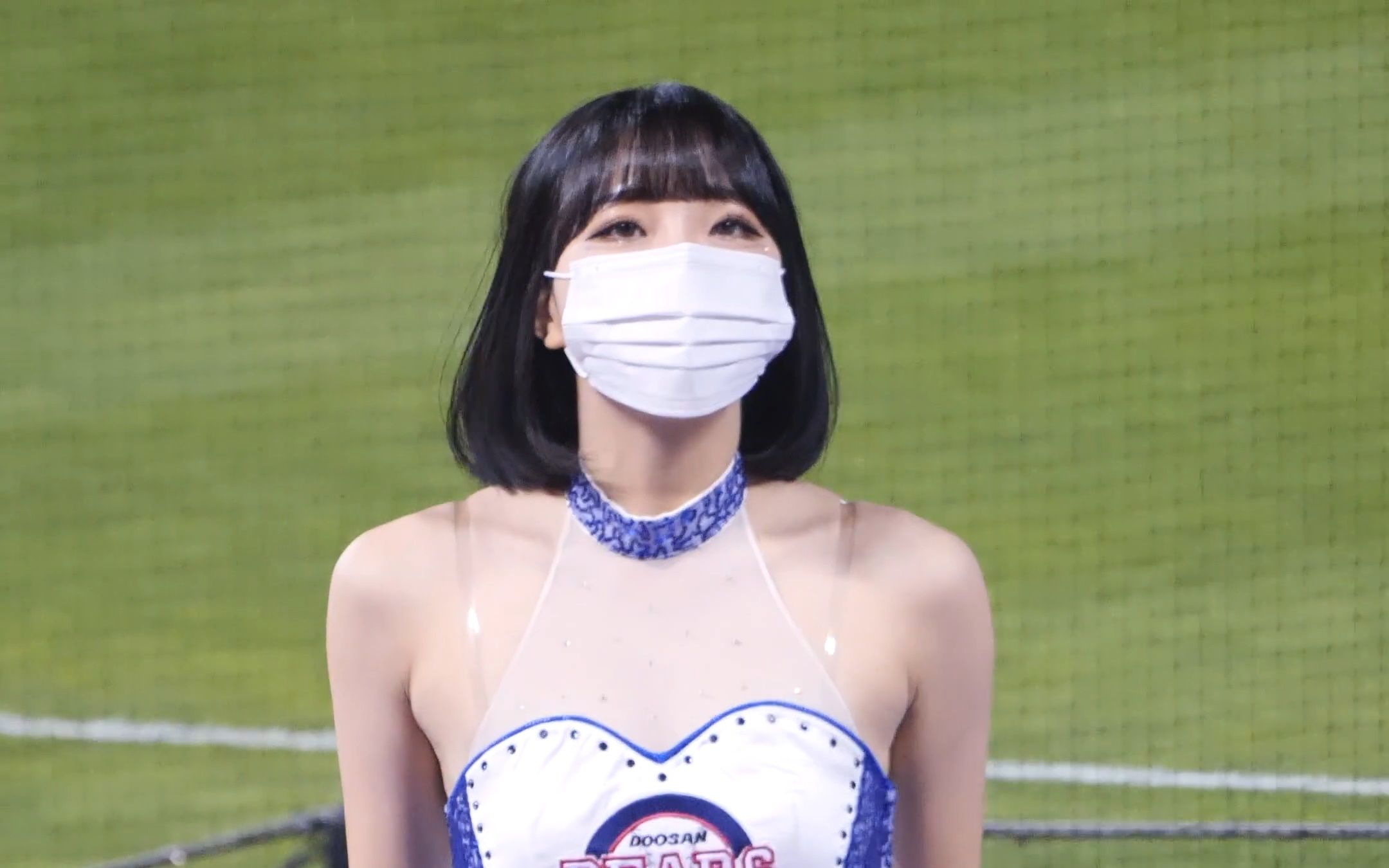 短发女王朴成恩啦啦队 斗山熊队4k_哔哩哔哩_bilibili