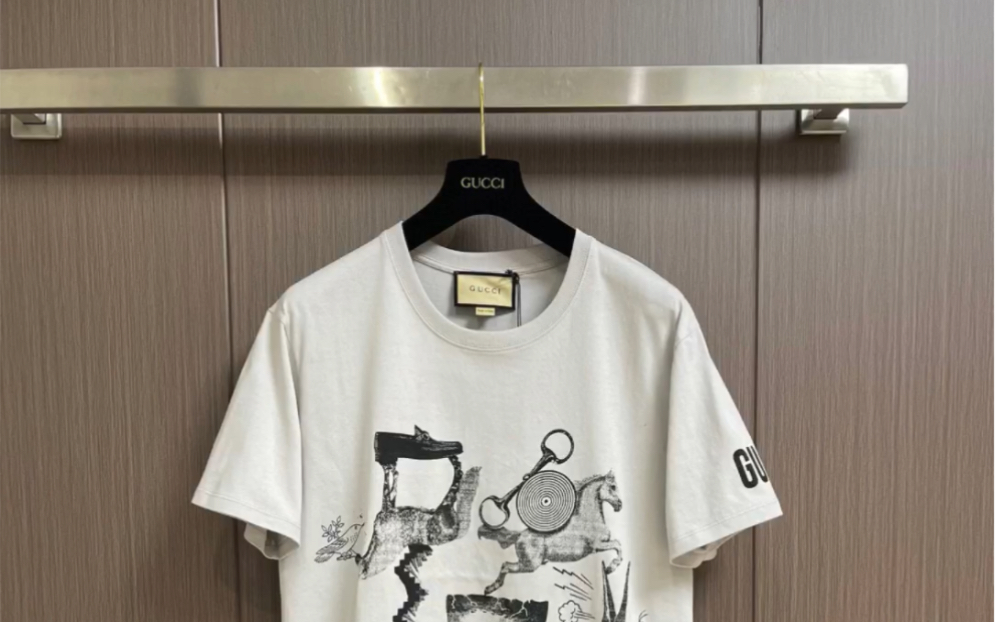 gucci古驰高仿2024ss春夏新款短袖t恤