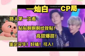 Download Video: 【灿白reaction】第一次磕这款狗狗味儿CP，啊啊啊啊我甜晕倒惹~~