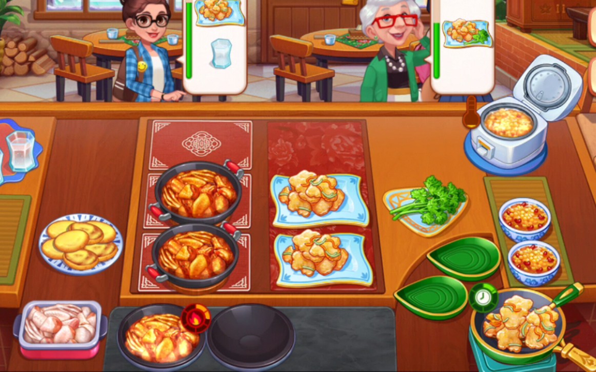 【美食小当家】冰雪节限时餐厅—东北风味1-6关