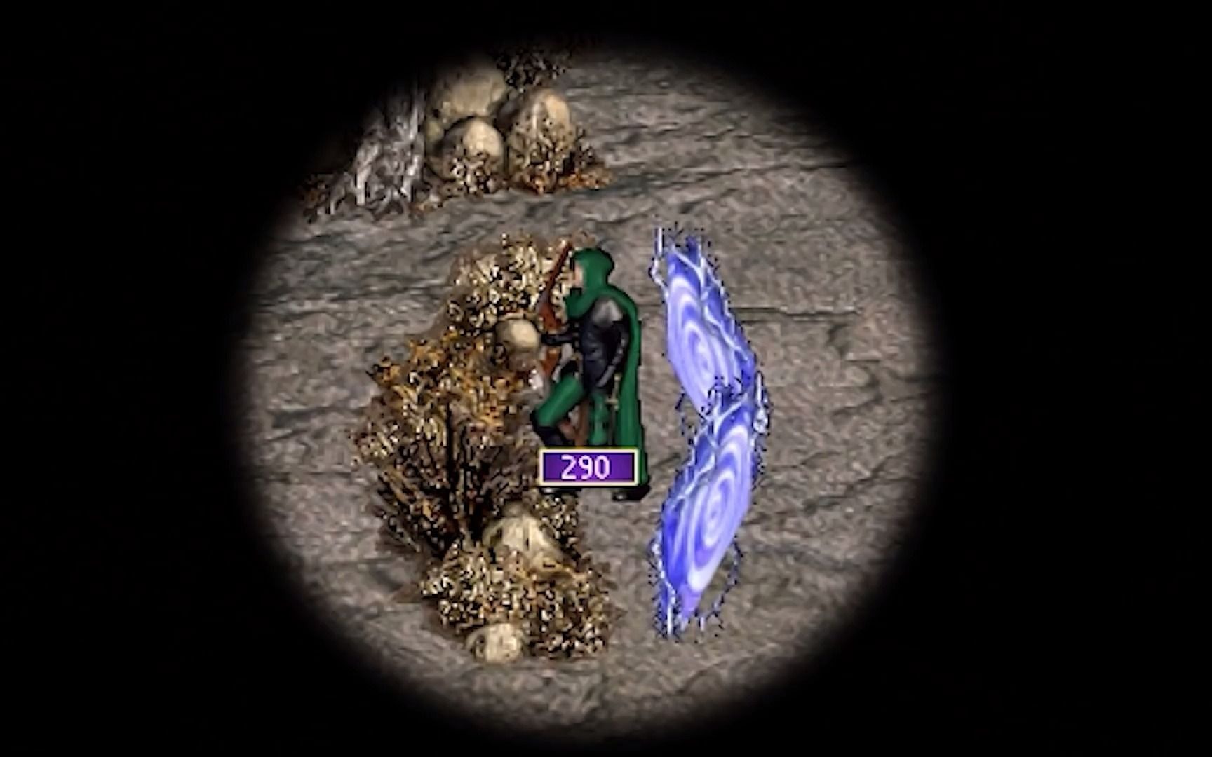 【英雄无敌3】幻影神弓百发百中,瞎子王超级高水平(有字幕)