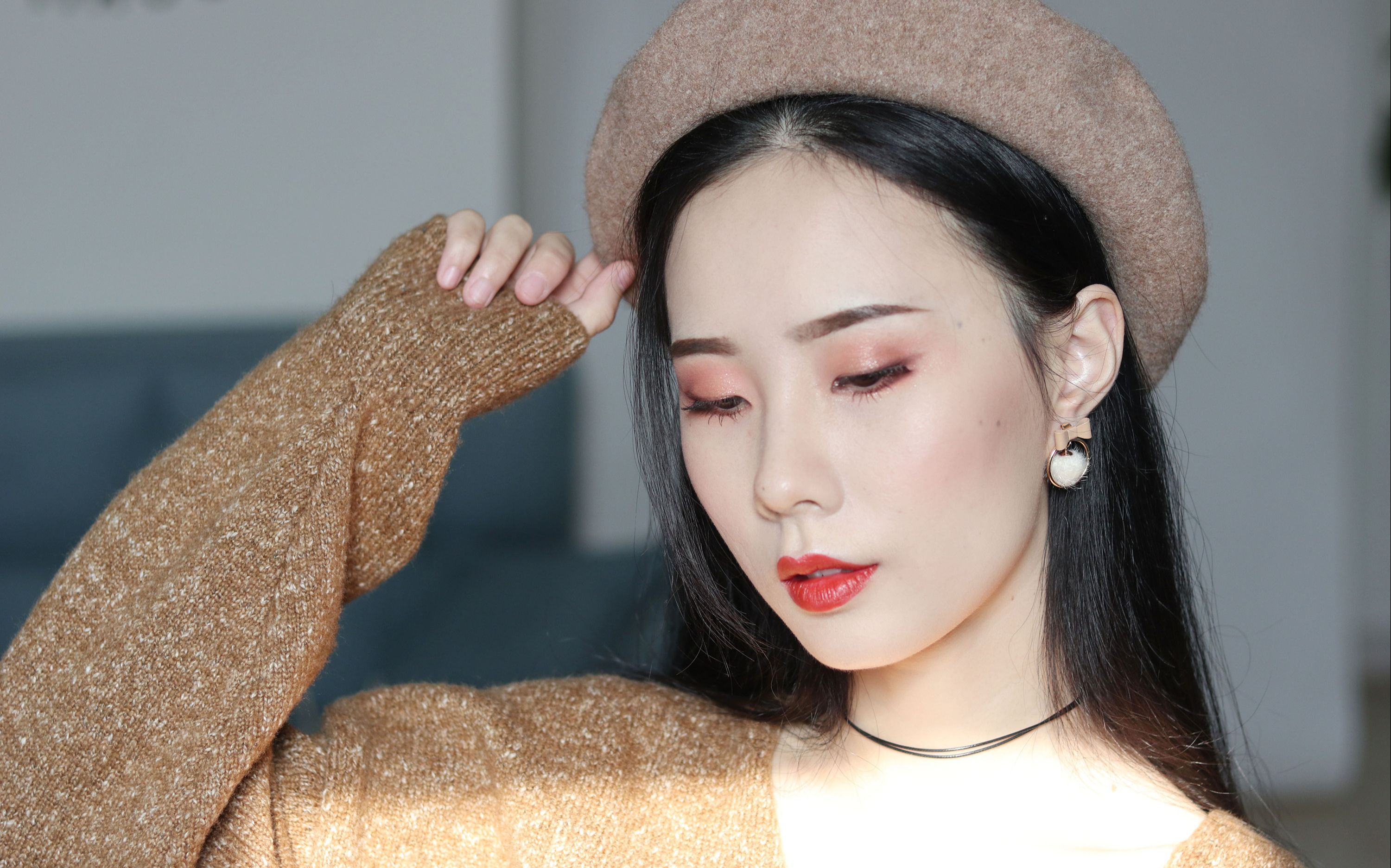 【27视频】单眼皮 | 秋冬南瓜焦糖系妆容